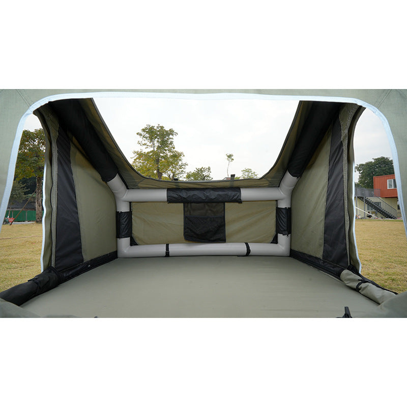 Outdoor Camping Inflatable Car Roof Tent Waterproof Sunproof Breathable Car-mounted Camping Travel All-season Universal - 图片 14
