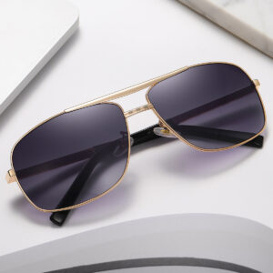 New style sunglasses for men ATTITUDE Vintage Square Frame Slingshot Sunglasses Trendy Men Street Style Fashion shades