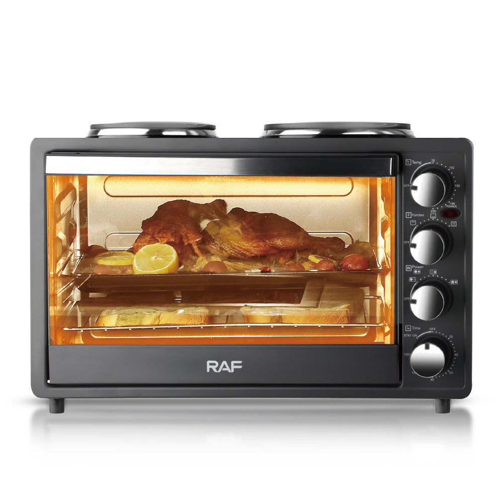RAF Specially designed for European and American standard electric ovens and electric stoves with dual burners40L Large Capacity Top and Bottom Heating Home Oven - 图片 17