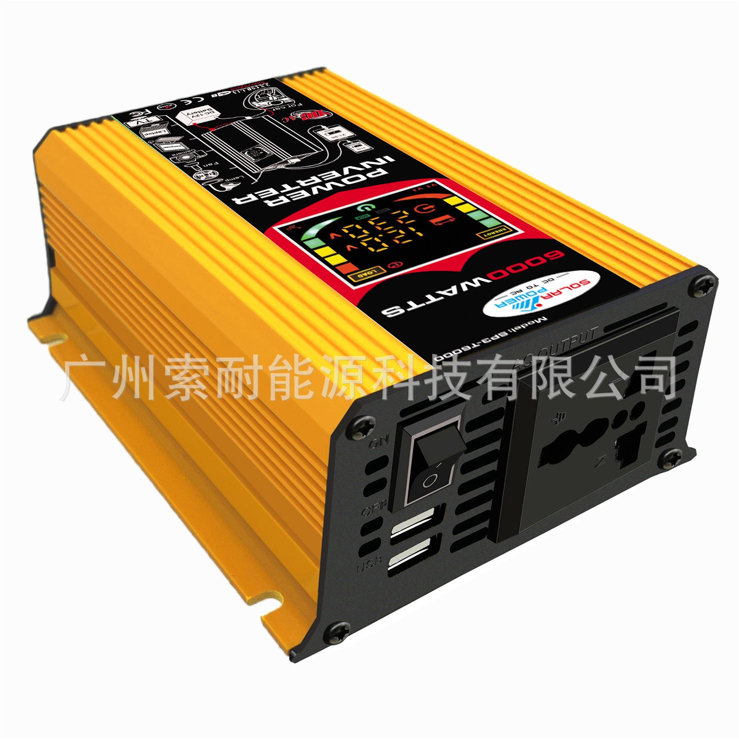 12V Solar Energy Kit System: Inverter 30A Controller 18W Solar Panel Solar System - 图片 30
