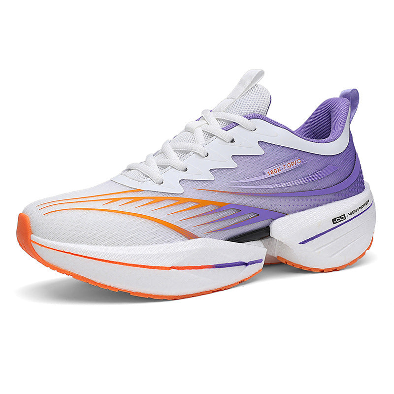 ROANK Men's Running Shoes Ultra-Light Sports Shoes for Teenagers Non-Slip Thick Sole Height Increasing Running Shoes for Middle School Students - 图片 6