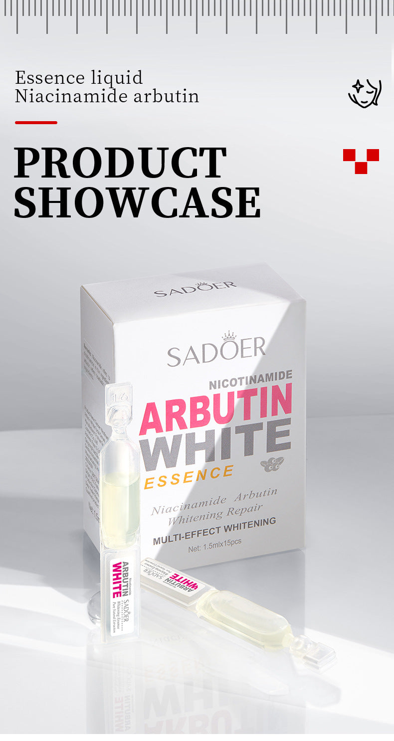 Niacinamide Arbutin Set SADOER Whitening, hydrating, and moisturizing skincare products wholesale - 图片 26