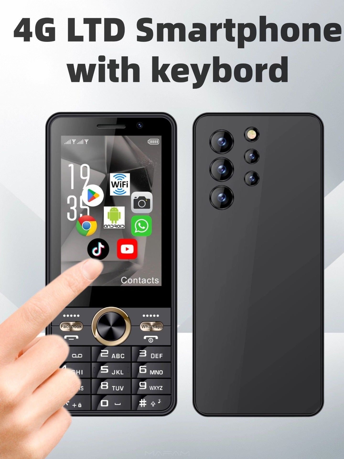 3.5Touchscreen Button Android Smartphone4G Universal Dual SIM2+16Large battery WIFI - 图片 6