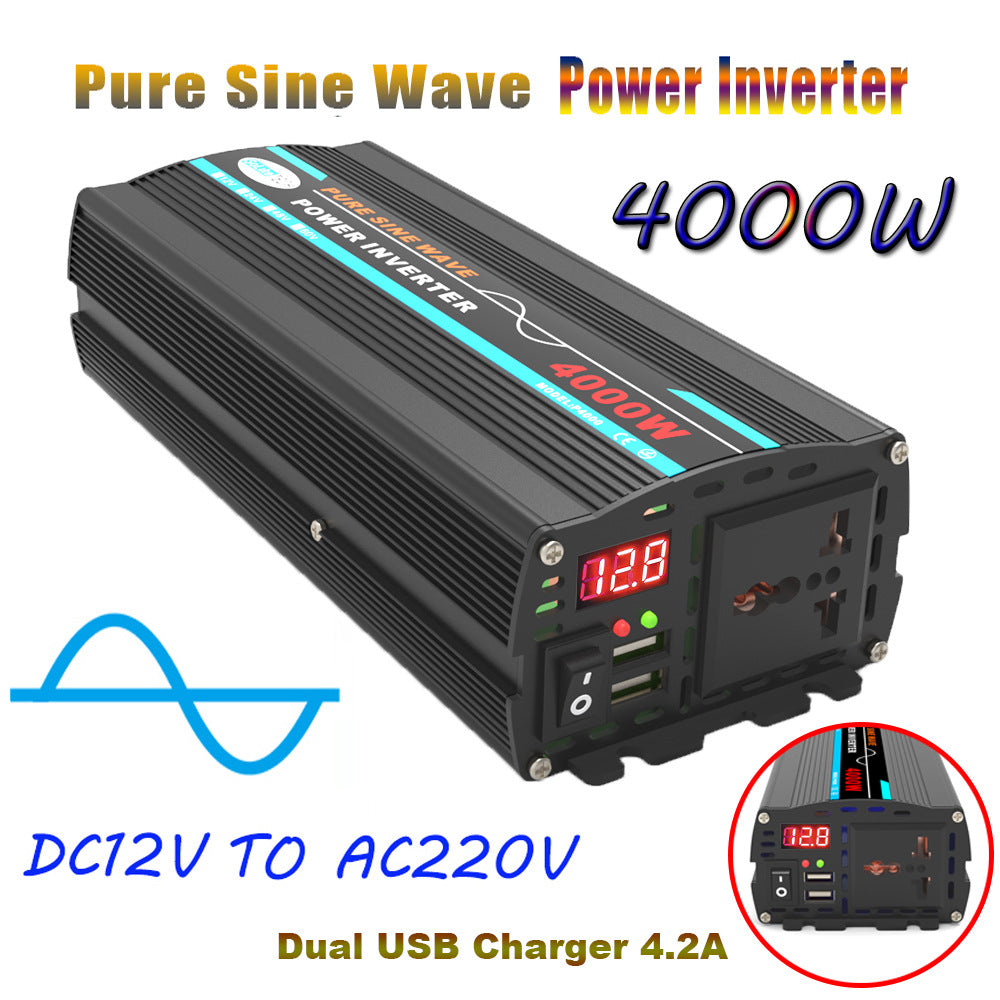 Automotive Pure Sine Wave Inverter500W Car Adapter Converter12V24V48V60V Turn110V220V - 图片 15