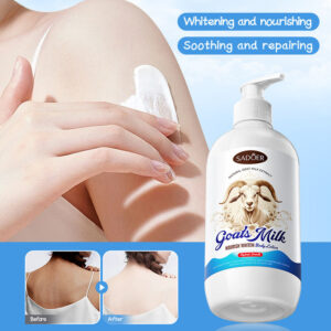 Goat Milk Whitening Body Lotion SADOER Nourishing, hydrating, moisturizing body lotion for foreign trade cross-border