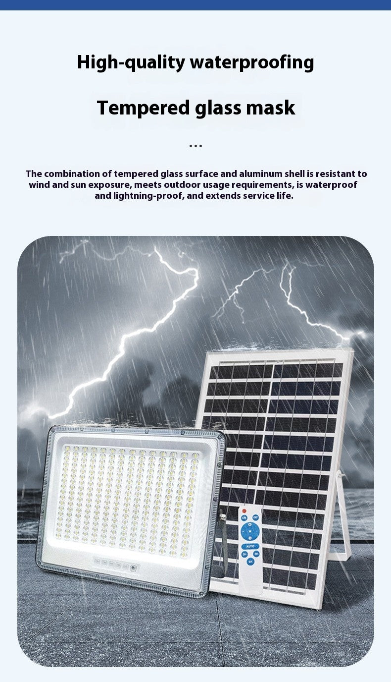 LED Solar Outdoor Light Rural Courtyard Super Bright High Power Waterproof Indoor and Outdoor Home Wall Light Street Light - 图片 22