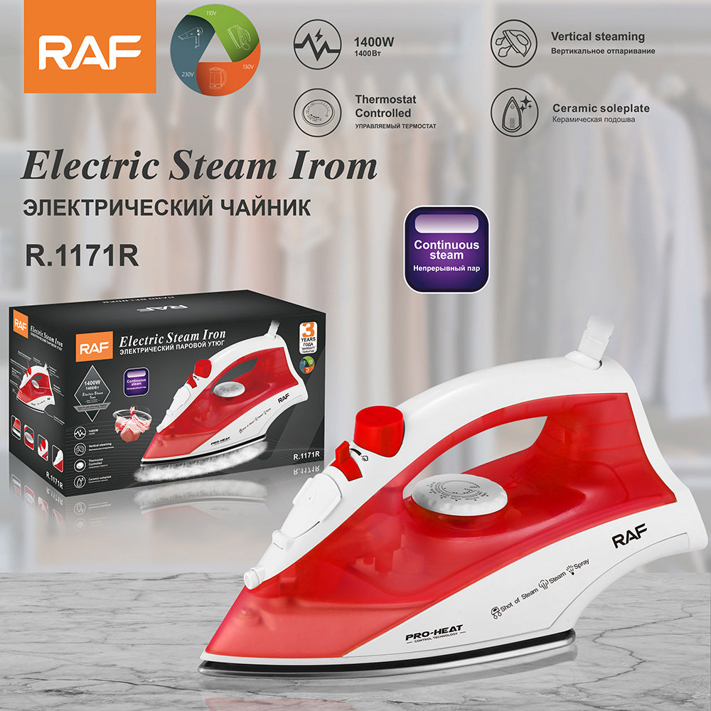 RAF EU Standard Handheld Electric Iron Household Small Portable Steam Iron Handheld Ironing Machine - 图片 10