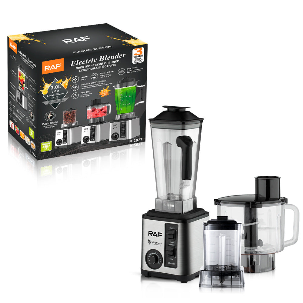 RAF European Standard Multifunctional Household Food Processor Meat Grinder Grinder Powder Grinder 3-in-1 Juicer - 图片 11