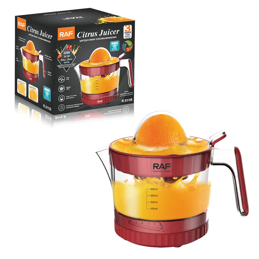 RAF EU Plug Electric Fresh Orange Juicer1L Household automatic juicer lemon orange juicer small portable - 图片 17