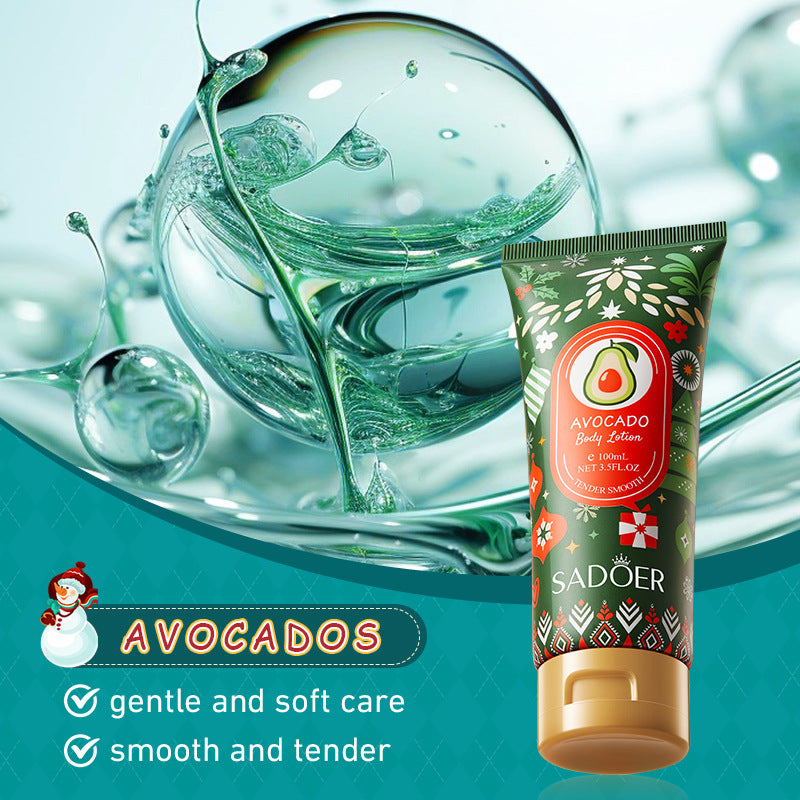 Avocado Moisturizing Body Lotion SADOER Autumn and winter moisturizing body cream cross-border foreign trade wholesale - 图片 3