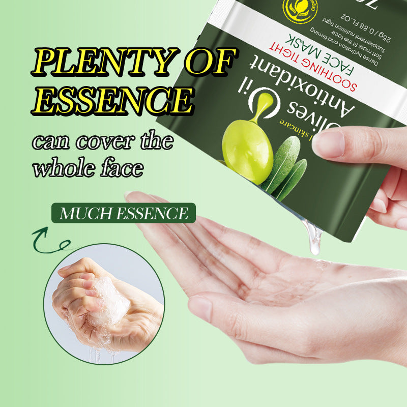 Olive Oil Mask25g ZOZU Hydrating Moisturizing Tablets for Cross-Border Wholesale - 图片 4