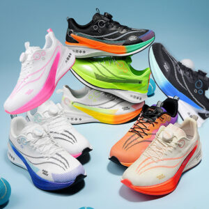 Red Rabbit8PRO Full-length Carbon Plate Men's and Women's Youth Racing Breathable Mesh Running Shoes Rotating Buckle Shock-absorbing Sports Shoes