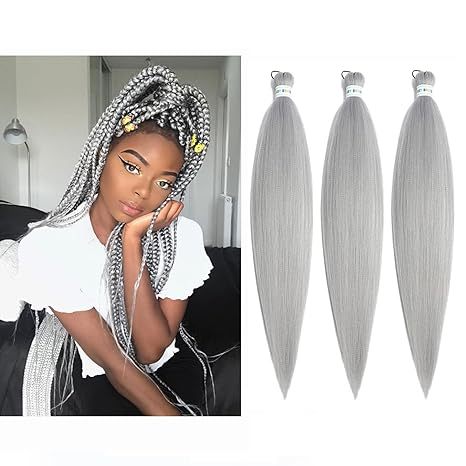EZ Braided Synthetic Crochet Hair Export Cross-Border Factory In Stock Big Braids European and American Long Straight Hair - 图片 25