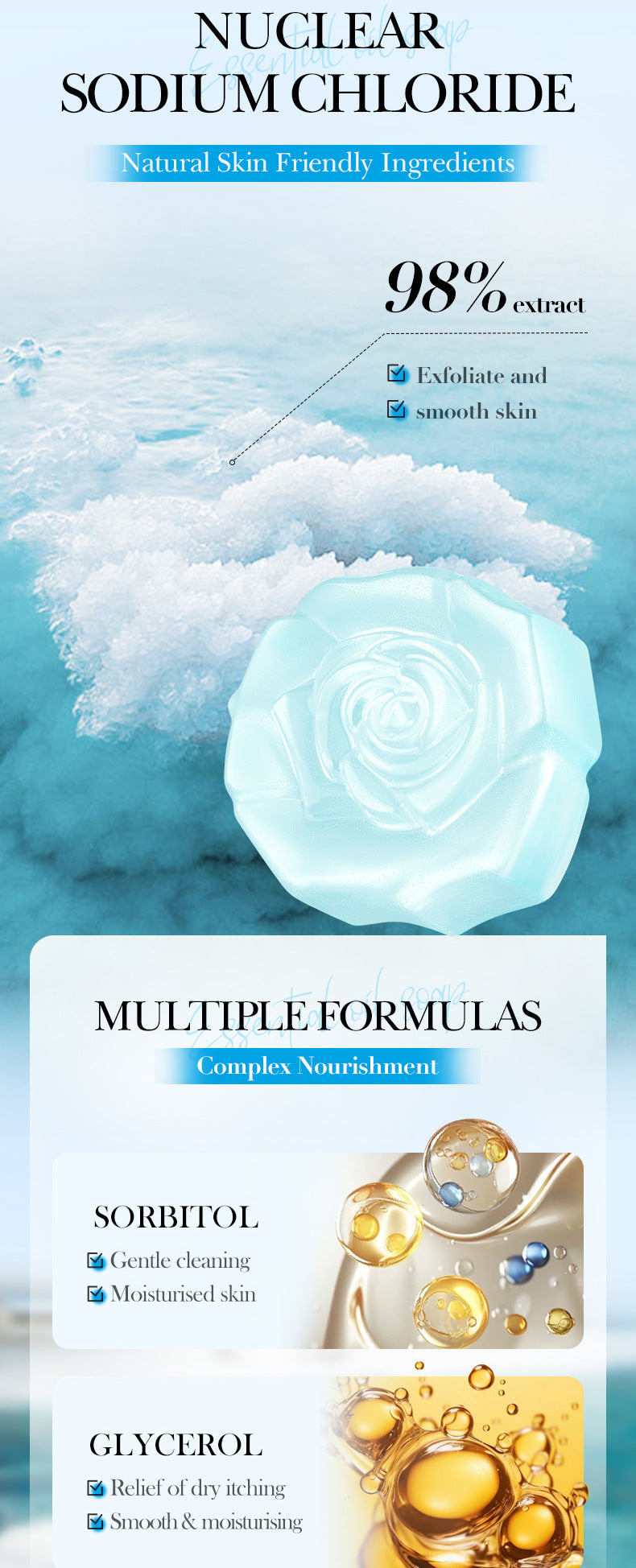 Handmade Soap100g Essential Oil Plant Fruit Deep Cleansing Body Soap Export Manufacturer Wholesale - 图片 18