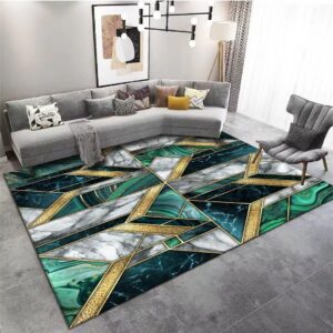 High-End Living Room Sofa Coffee Table Rug Light Luxury New Chinese Style Nordic Simple Modern Abstract Bedroom Full Carpet