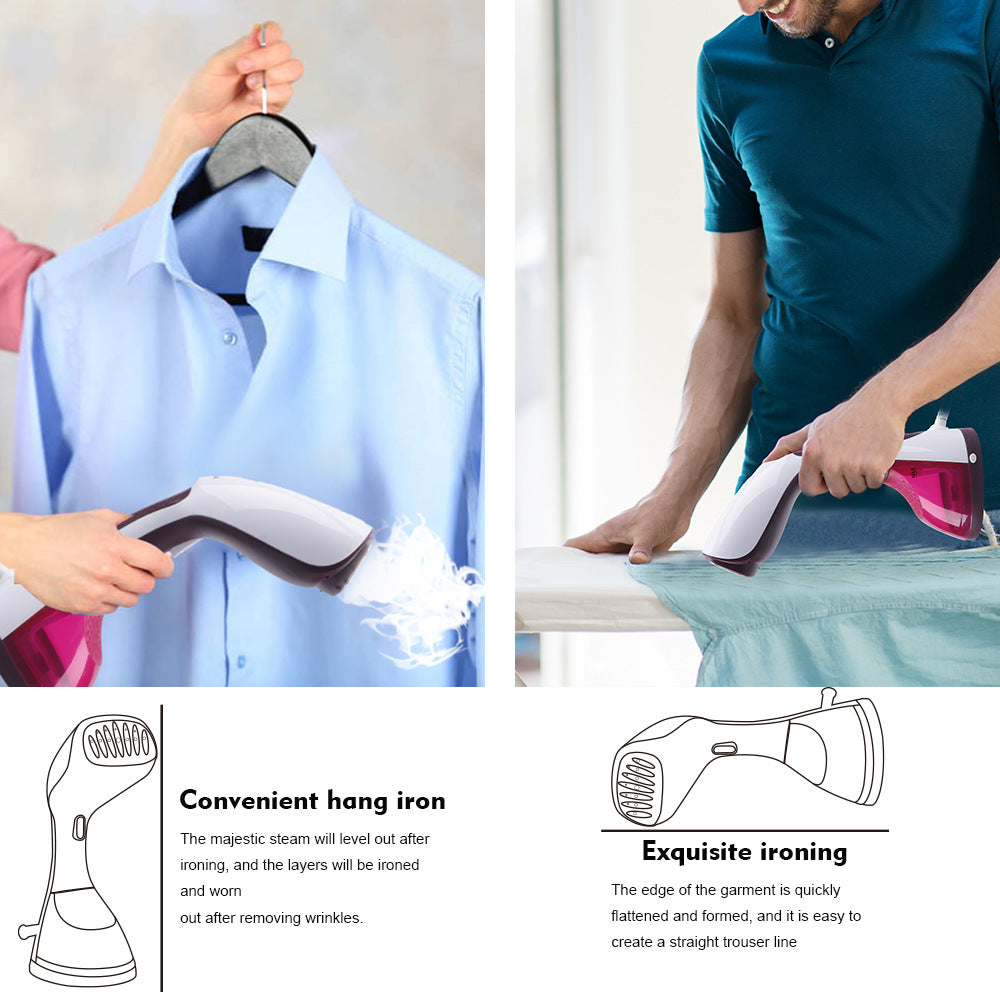 EU Standard Garment Steamer Portable Household Small Handheld Garment Steamer Steam Electric Iron Ironing Machine Steam Machine - 图片 14