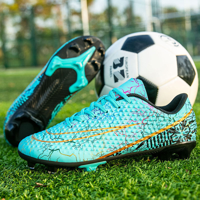 New professional football shoes for men and women AG Spike TF Broken Nail Youth Student Grassland Competition Training Shoes - 图片 8