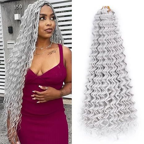 DeepWaveTwist Long Curly Hair Crochet Hair Extensions Afro Synthetic Hairpiece European and American Cross-Border Wholesale Fluffy - 图片 13