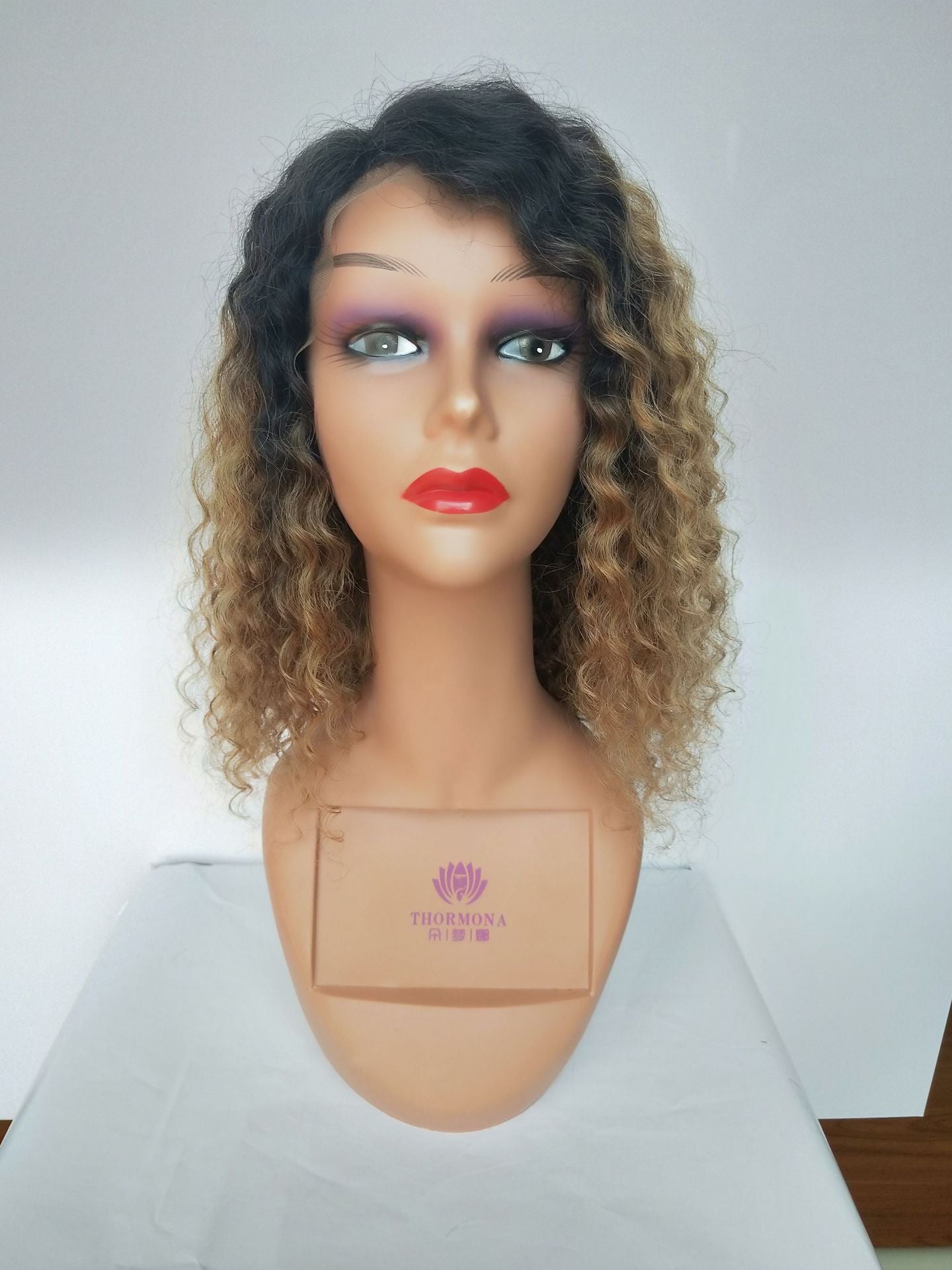 Women's Wavy Short Curly Hair Small Curls Explosive Hairpiece Real Human Hair Wig Wholesale Real Human Hair Wig - 图片 6