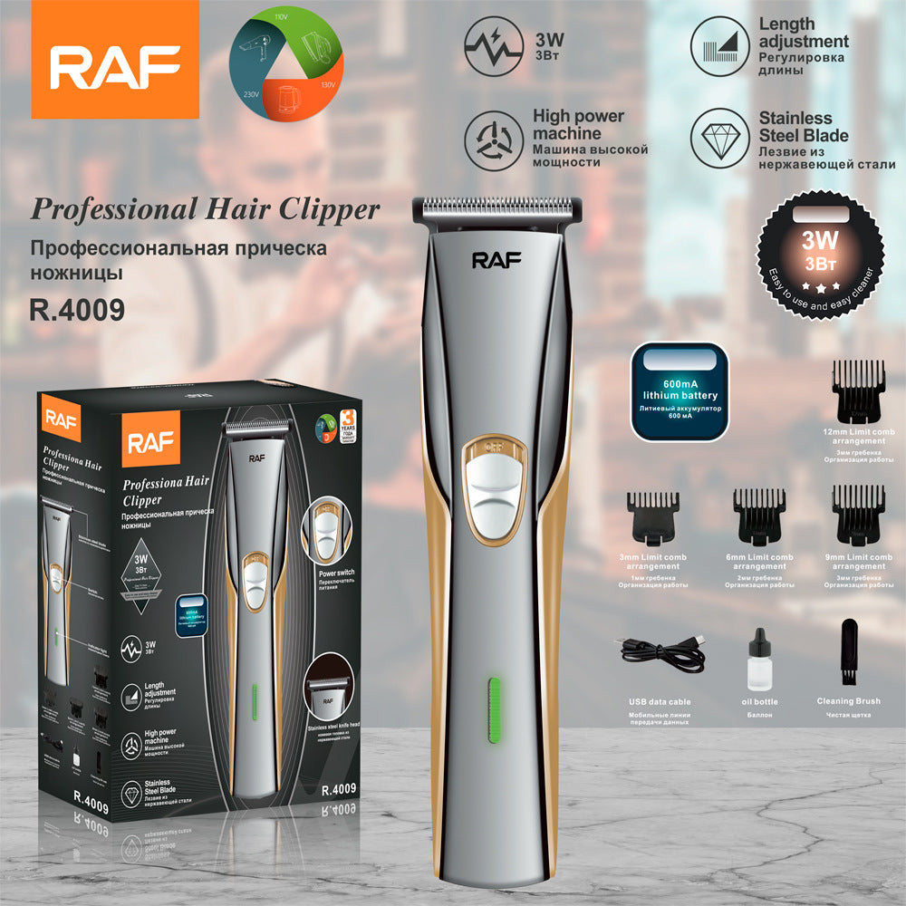 RAF New Electric Hair Clipper Multifunctional Electric Hair Clipper Haircut Set Electric Clipper USB Interface - 图片 19