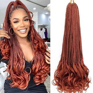 TEMU Hot-selling Synthetic Three-strand Braid Loose Tail Three-strand Braids French  Curly  Braiding Hair