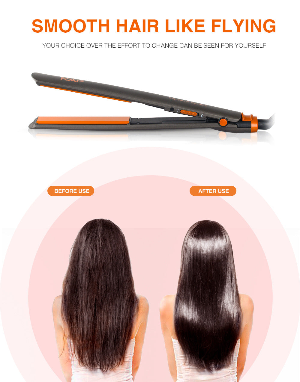 Hair Straightening Iron Portable Hair Curler for Dormitory and Home Use, Fluffy and Easy to Carry, Multifunctional Curling Iron - 图片 13