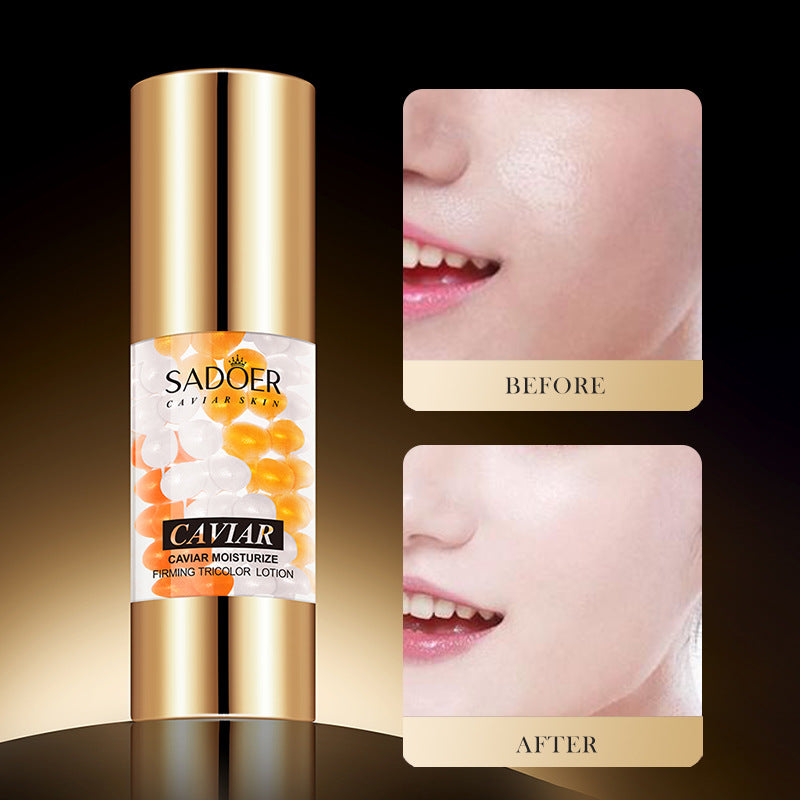 Caviar Essence Milk30mlSADOER Moisturizing and hydrating three-color lotion cross-border foreign trade wholesale - 图片 3