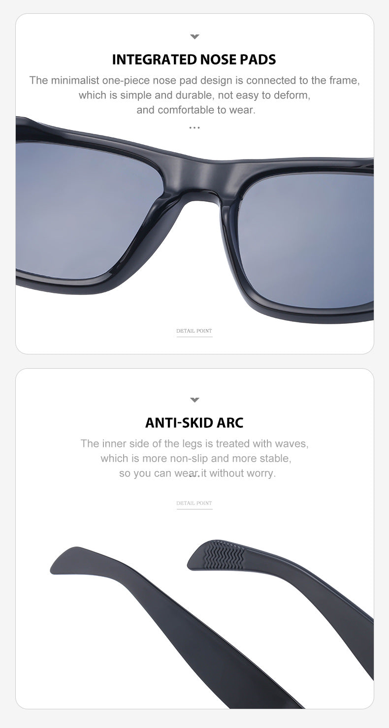 Polarized Sunglasses for Men Fishing European and American Style Outdoor Sun Protection Sunglasses Full Frame Sports Glasses sunglasses - 图片 15