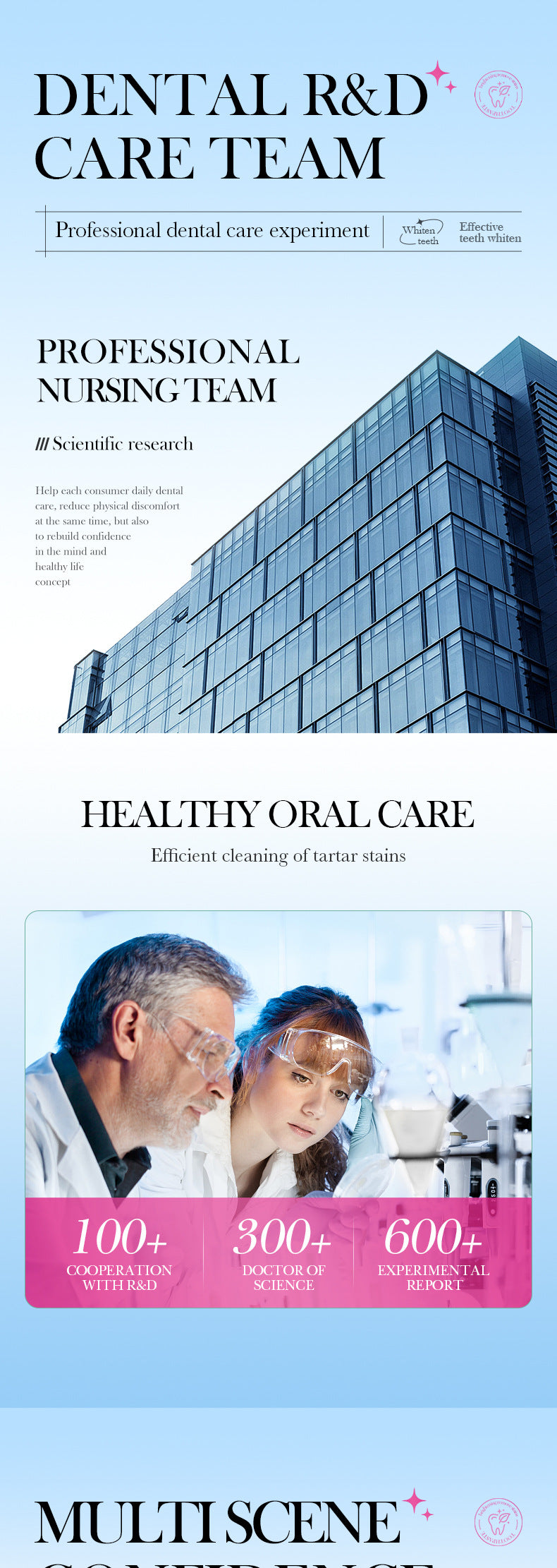 Sakura Mint Whitening Toothpaste SADOER Teeth Cleaning Oral Toothpaste Cross-Border Wholesale - 图片 16