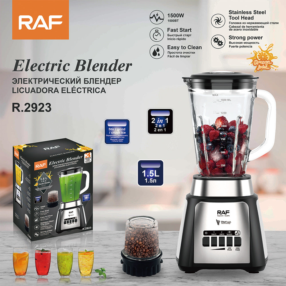 RAF Smoothies1.5L Cytoderm breaking machine Electric Soy Milk Maker Blender Coffee Grinder Household Juice Processor Meat Grinder - 图片 21