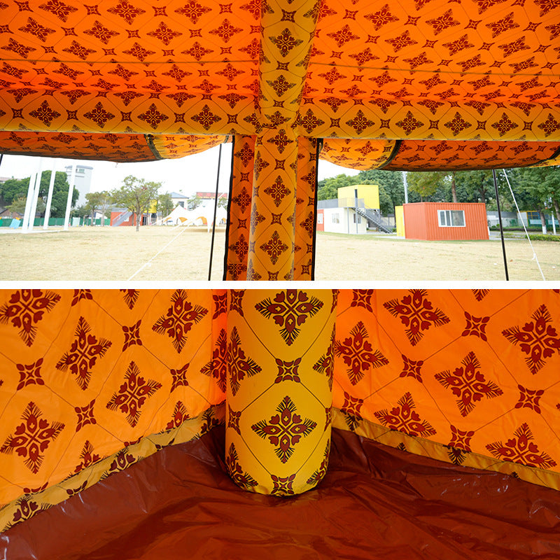 Wholesale Middle East Inflatable Tent Outdoor Camping Desert Dustproof Waterproof Saudi Arabia Sunshade for Multiple People - 图片 17