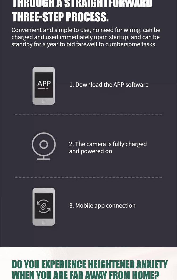 Popular XD Wireless WIFI Intelligence IR-CUT Hd1080P Surveillance cameras do not include built-in batteries - 图片 9