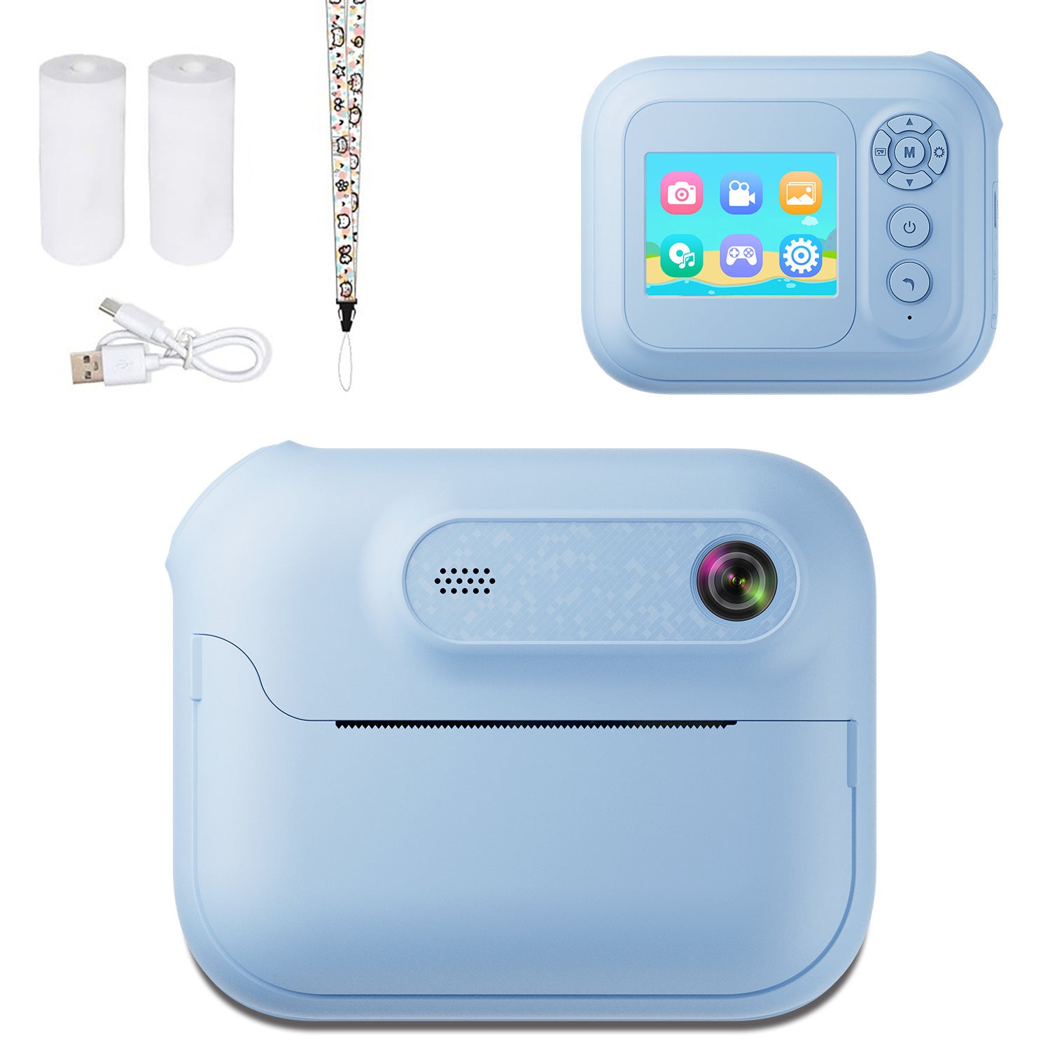 Hot-selling Polaroid Camera Children's Toy Can Take Photos and Print Black and White Photos Directly with Built-in - 图片 6