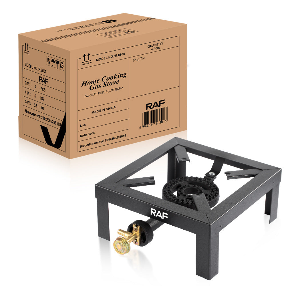 RAF Gas Stove Simple Household Liquefied Gas Tabletop Flameout Single Burner Easy-to-Clean Gas Stove R.8500 - 图片 13