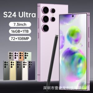 S24 Ultra Popular4+64G 6.8Inch Full HD Screen5G All-in-One New Smartphone