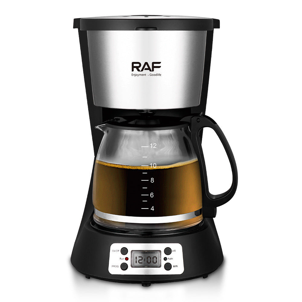 RAF Drip Coffee Maker Household Automatic Integrated Small Coffee Machine EU Plug Office Bedroom Moka Pot - 图片 15