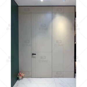 Europe Simple Design Without Frame Hidden Room Wooden Door Invisible Aluminium Frame for Door Invisible Door