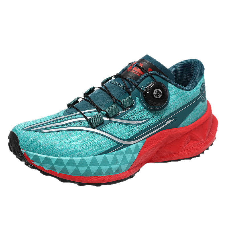 Full Palm Carbon Plate Sports Running Shoes Double Layer Popcorn Outdoor Trail Running Shoes Marathon Men's and Women's Shoes - 图片 5