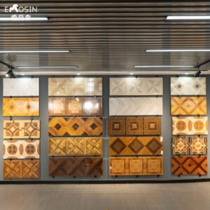 China Factory Price Ac4 Hdf Waterproof 8mm 12mm Art Versailles Teak Oak Laminate Wood Parquet Flooring Tiles