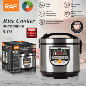 RAF European and American Standard English Smart Rice Cooker for Export5L Intelligent multifunctional rice cooker large capacity rice cooker