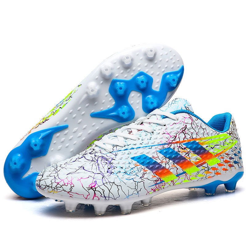 New professional football shoes for men and women AG Spike TF Broken Nail Youth Student Grassland Competition Training Shoes - 图片 7