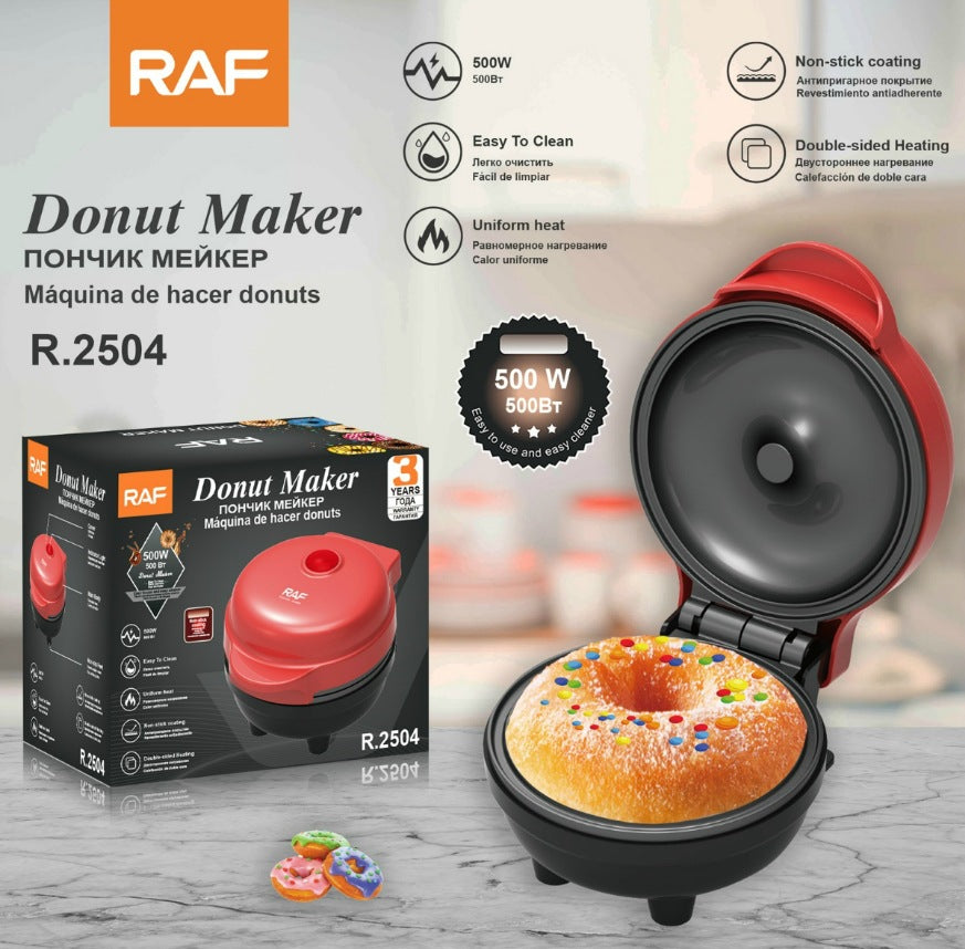RAF European Standard Sandwich Maker Panini Machine Donuts Bread Maker Household Muffin Maker Baking Machine R2504 - 图片 6