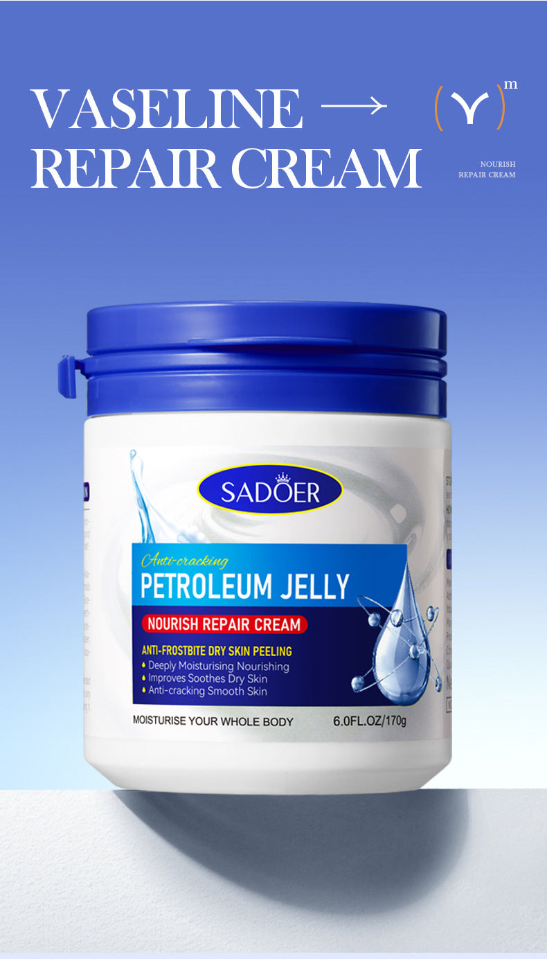 Repair cream170g SADOER Vaseline Vitamin C Hydrating and Moisturizing Face Cream Cross-Border Wholesale - 图片 29