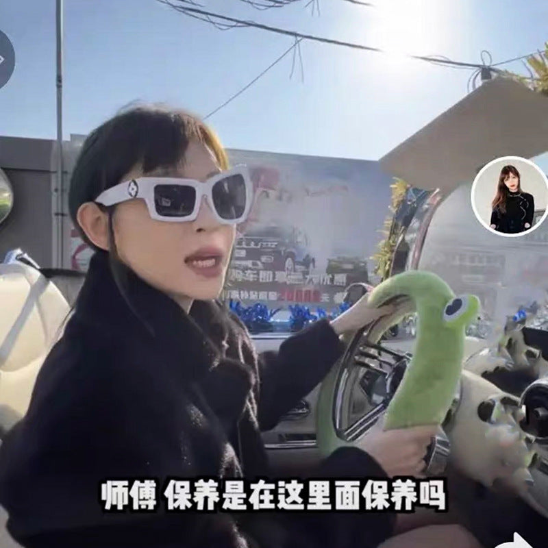 European and American Steampunk Sunglasses Unique Irregular Outdoor Sun Protection Sunglasses for Men High-end Glasses Wholesale - 图片 18