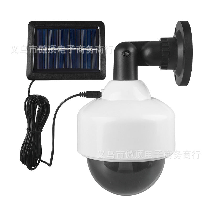 Simulated Surveillance Light Solar Garden Light Fake Camera Street Light Human Body Sensor Wall Light Split-Type Garden Light - 图片 4