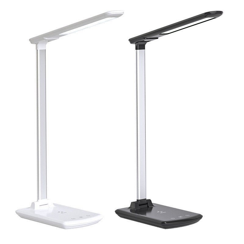 Study-Specific Eye Protection Desk Lamp with Smart Wireless Charging and Foldable Night Light for Dormitory LED Student Reading Gift Lamp - 图片 4