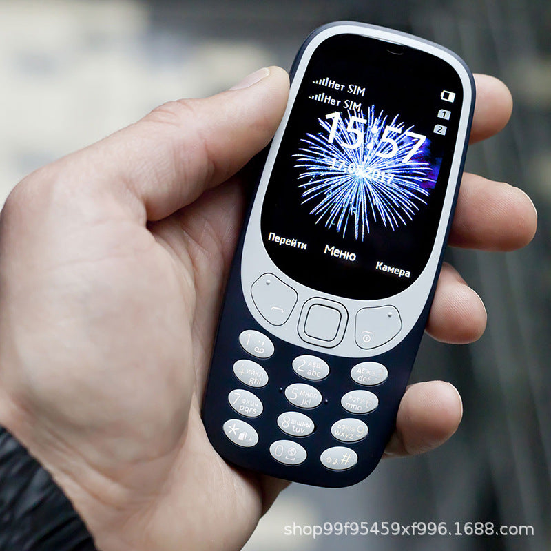 Exclusive Supply3310Dual Card2.4Inch GSM 2G Straight button function phone for elderly and students - 图片 15