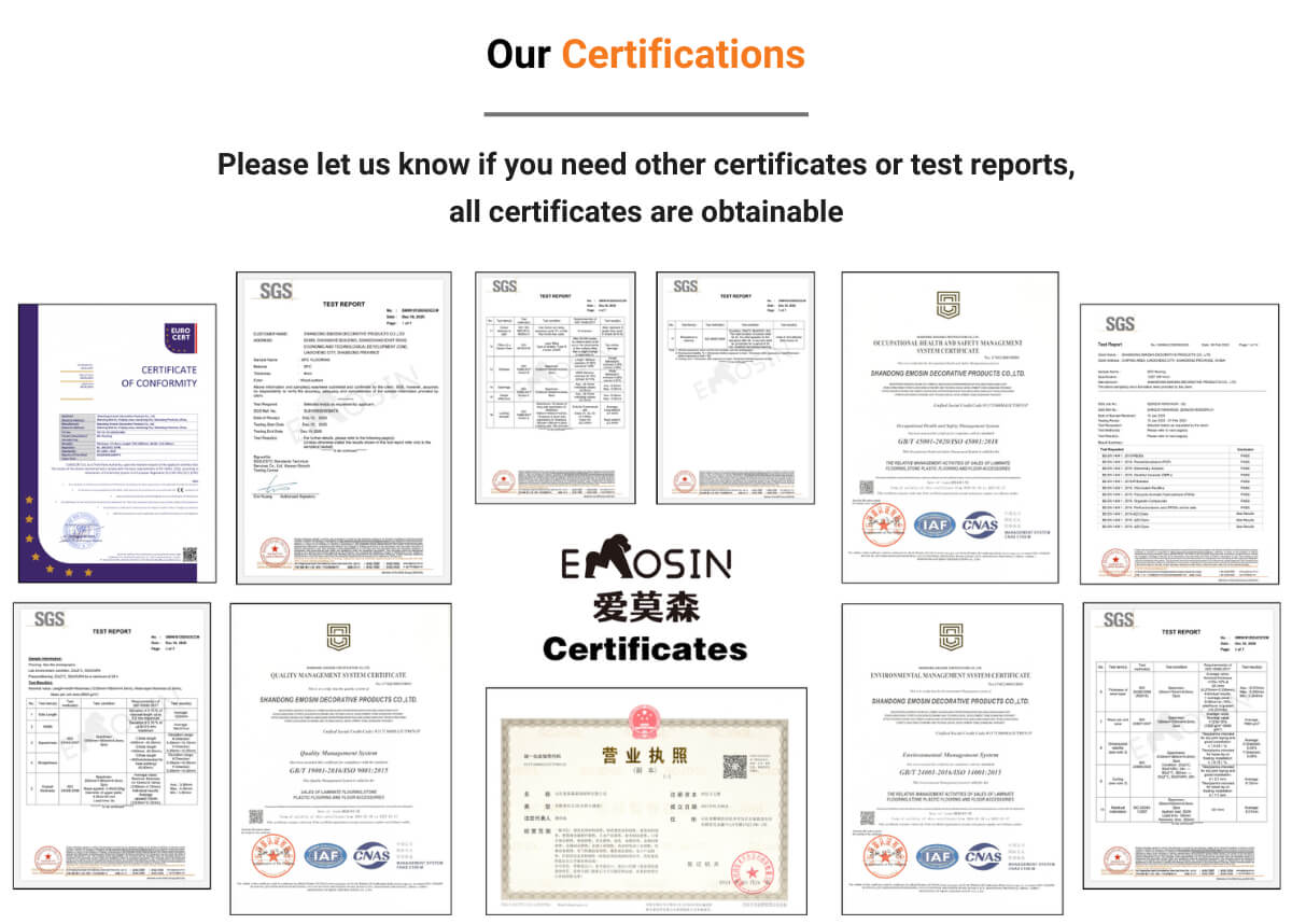 Waterproof 8mm 12mm High Gloss Marmor Stone Pattern Laminate Flooring - 图片 17