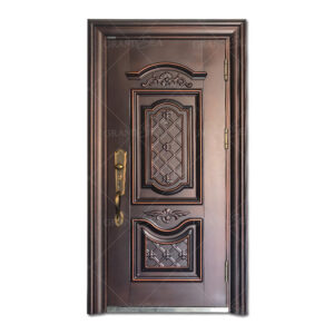Customized Home Front Exterior Main Entry Steel Security Doors for House