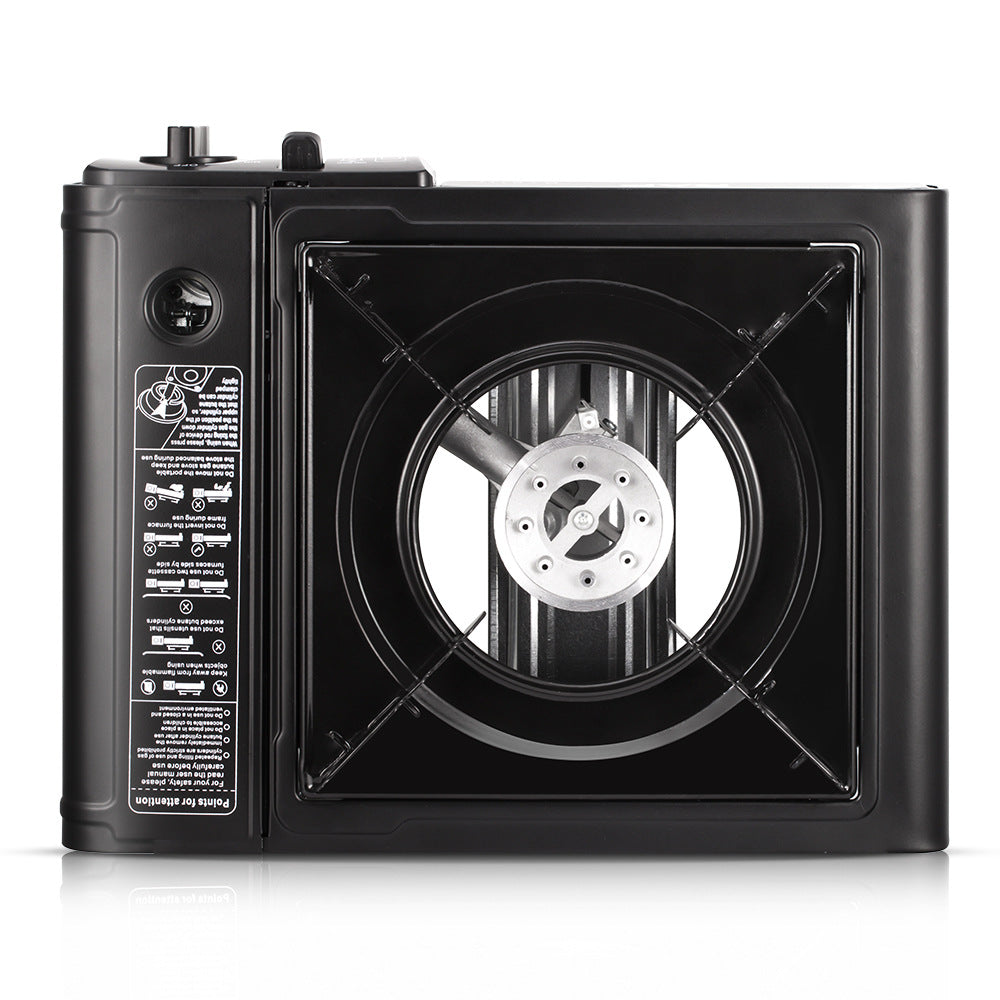 RAF Gas Stove Single Burner Household Liquefied Gas Tabletop Flameout Protection Glass Rotating High Heat Natural Gas R.8111 - 图片 16